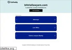 Sites similar to bhtriallawyers.com