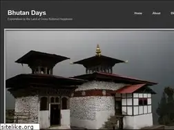 Sites similar to bhutandays.com