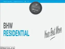 Sites similar to bhwresidential.co.uk