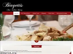 Sites similar to biagettis.com