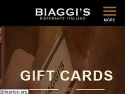 Sites similar to biaggis.com