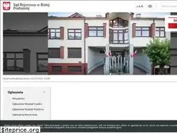 Sites similar to bialapodlaska.sr.gov.pl