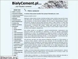 Sites similar to bialycement.pl