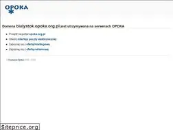 Sites similar to bialystok.opoka.org.pl