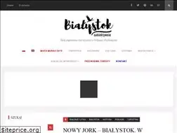 Sites similar to bialystoksubiektywnie.com