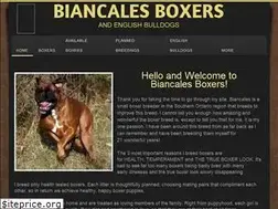 Sites similar to biancalesboxers.com