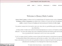 Sites similar to biancamiele.com