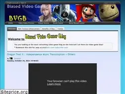 Sites similar to biasedvideogamerblog.com