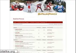 Sites similar to biathlonfrance.com