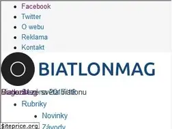 Sites similar to biatlonmag.cz