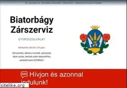 Sites similar to biatorbagy-zarszerviz.hu