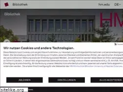 Sites similar to bib.hm.edu