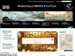 Sites similar to bib.mines-paristech.fr