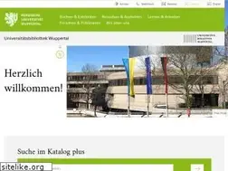 Sites similar to bib.uni-wuppertal.de