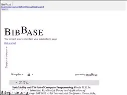 Sites similar to bibbase.org