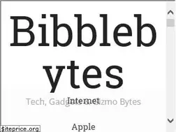 Sites similar to bibblebytes.com