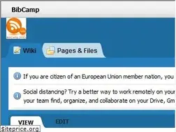 Sites similar to bibcamp.pbworks.com