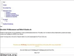 Sites similar to bibel-glaube.de