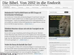 Sites similar to bibel-und-2012.de