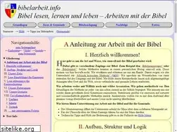 Sites similar to bibelarbeit.info