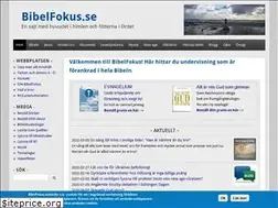 Sites similar to bibelfokus.se