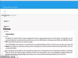 Sites similar to bibelinfo.net