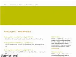 Sites similar to bibelkommentare.ch