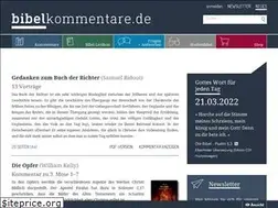 Sites similar to bibelkommentare.de