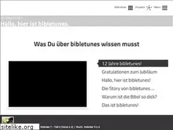 Sites similar to bibeltunes.de