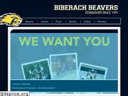 Sites similar to biberachbeavers.de