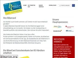 Sites similar to bibercard.de