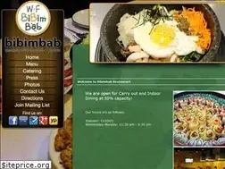 Sites similar to bibimbabrestaurant.com
