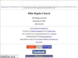 Sites similar to bible-baptist-online.com