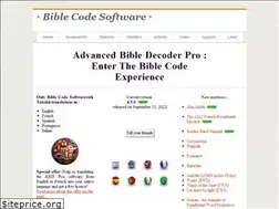 Sites similar to bible-code-software.com