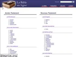Sites similar to bible-en-ligne.net