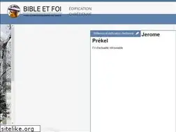Sites similar to bible-foi.com