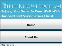 Sites similar to bible-knowledge.com