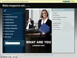 Sites similar to bible-magazine.net
