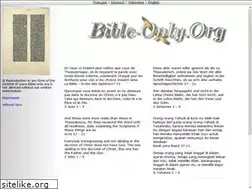 Sites similar to bible-only.org