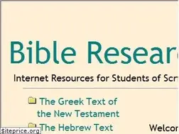 Sites similar to bible-researcher.com