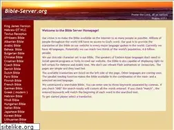 Sites similar to bible-server.org