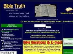 Sites similar to bible-truth.org