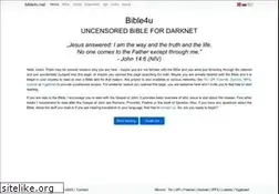 Sites similar to bible4u.net