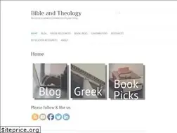 Sites similar to bibleandtheology.net