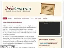 Sites similar to bibleanswers.ie