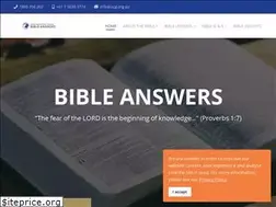 Sites similar to bibleanswers.study