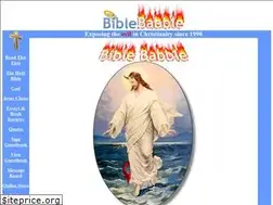 Sites similar to biblebabble.curbjaw.com
