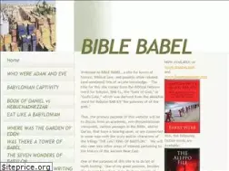 Sites similar to biblebabel.net