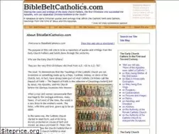 Sites similar to biblebeltcatholics.com