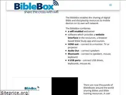 Sites similar to biblebox.org